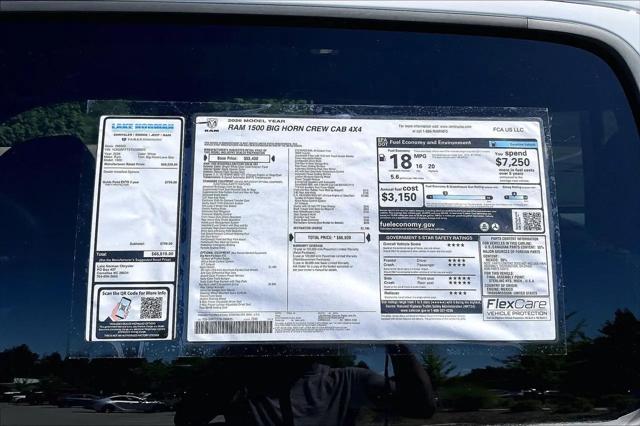 2026 Ram 1500 Big Horn Crew Cab 4x4 5'7" Box