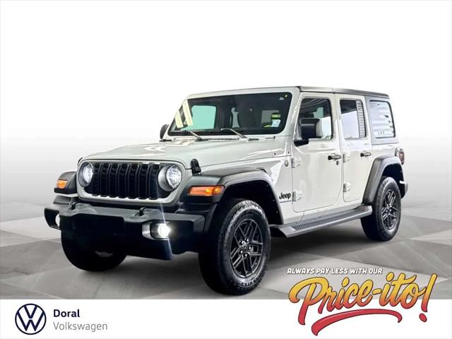 2024 Jeep Wrangler 4-Door Sport S 4x4 for sale in Doral, FL