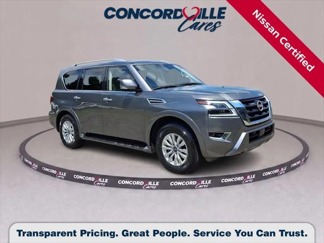 2024 Nissan Armada SV 4WD for sale in Glen Mills, PA