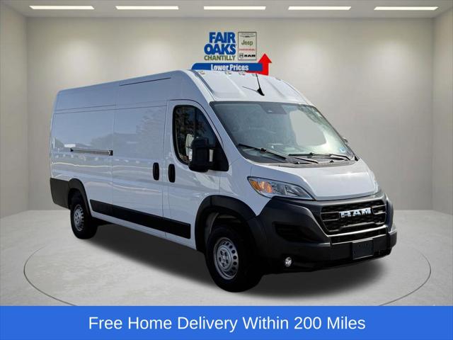 2024 RAM ProMaster 3500 Cargo Van Tradesman High Roof 159 WB EXT w/Pass Seat 2024 RAM ProMaster 3500 Cargo Van Tradesman High Roof 159 WB EXT w/Pass Seat