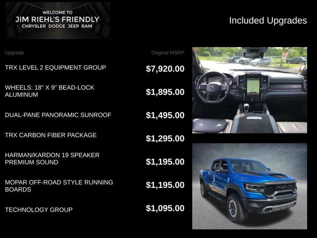 2021 Ram 1500 TRX Crew Cab 4x4 5'7" Box