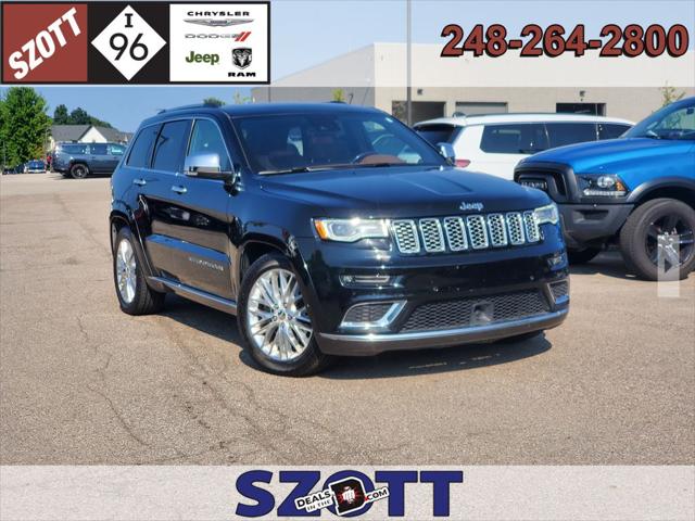 2017 Jeep Grand Cherokee Summit for sale in New Hudson, MI
