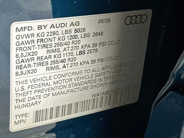 2026 Audi Q3 TFSI quattro S tronic