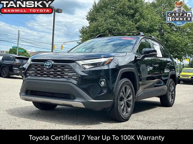 2023 Toyota RAV4 Hybrid Limited for sale in Dublin, OH