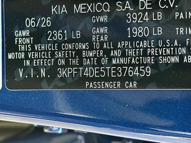 2026 Kia K4 LXS