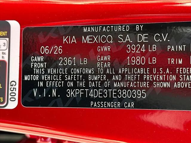 2026 Kia K4 LXS