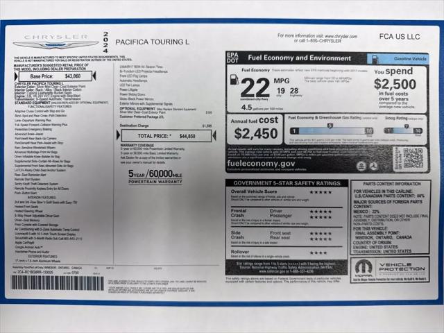 2024 Chrysler Pacifica Touring L