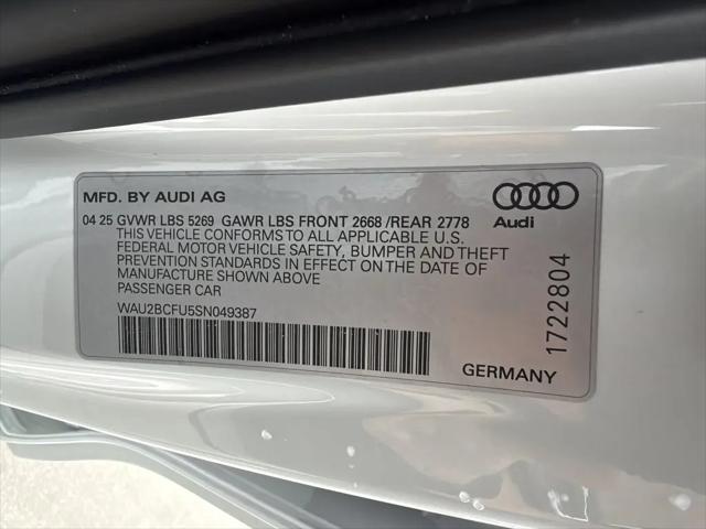 2025 Audi A5 Premium Plus TFSI quattro S tronic