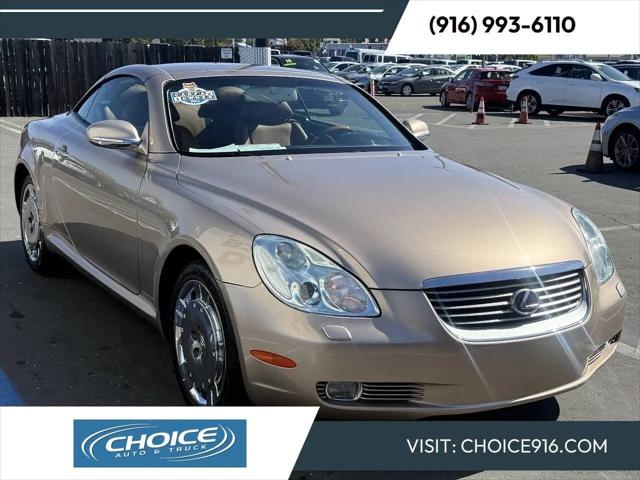 2002 Lexus SC 430 SC 430 for sale in Sacramento, CA