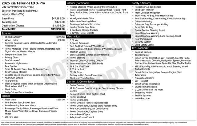 2025 Kia Telluride EX X-Pro for sale in Clinton Township, MI
