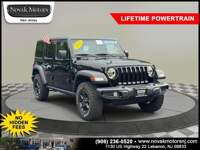 2022 Jeep Wrangler Unlimited Willys 4x4 for sale in Lebanon, NJ