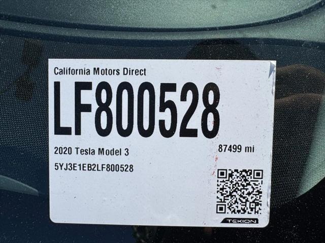 2020 Tesla Model 3 Long Range Dual Motor All-Wheel Drive