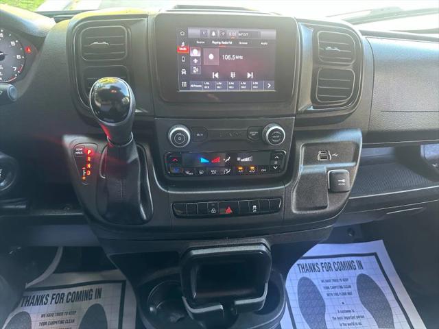 2025 Ram ProMaster Cargo Van Tradesman High Roof 159 WB EXT