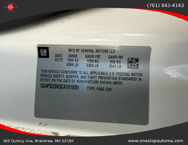 2012 Buick Verano Leather Group
