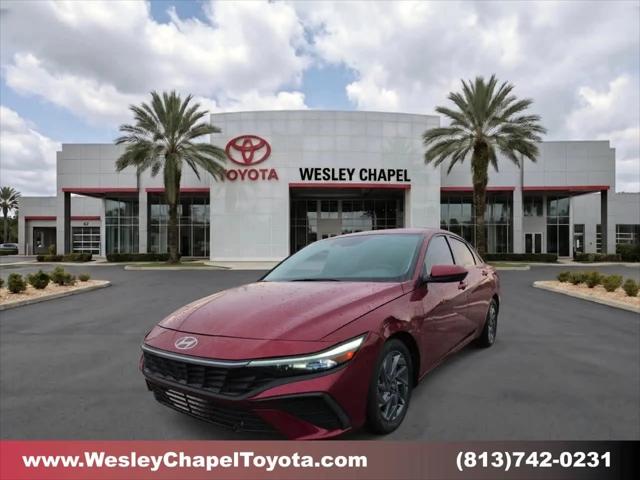 2024 Hyundai Elantra Hybrid Blue for sale in Wesley Chapel, FL