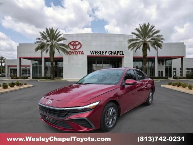2024 Hyundai Elantra Hybrid Blue for sale in Wesley Chapel, FL
