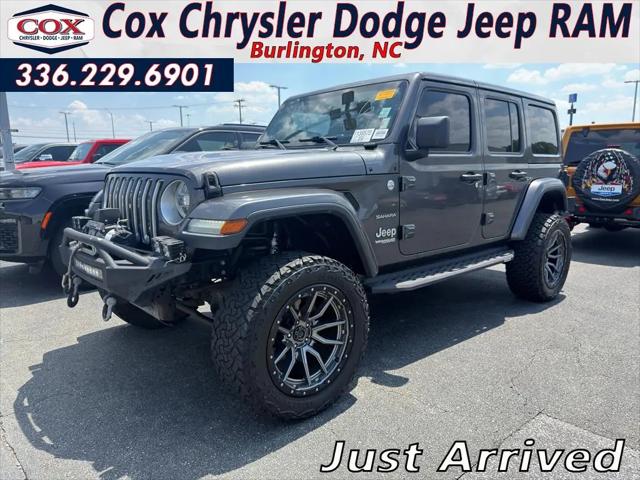2018 Jeep Wrangler Unlimited Sahara 4x4 for sale in Burlington, NC
