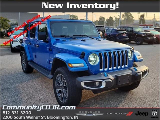 2023 Jeep Wrangler 4xe Sahara 4x4 for sale in Bloomington, IN