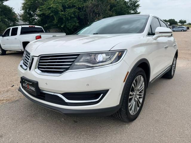 2016 Lincoln MKX Reserve for sale in Marble Falls, TX