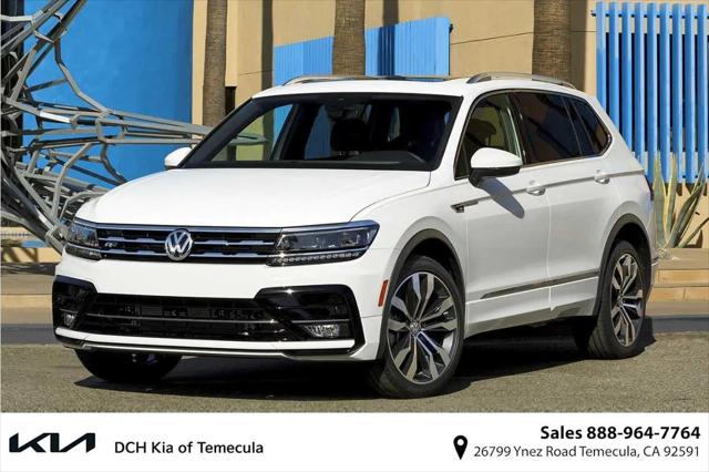 2020 Volkswagen Tiguan 2.0T SE R-Line Black for sale in Temecula, CA