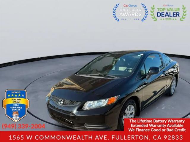 2012 Honda Civic LX for sale in Fullerton, CA