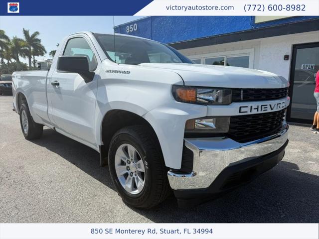2021 Chevrolet Silverado 1500 2WD Regular Cab Long Bed WT for sale in Stuart, FL