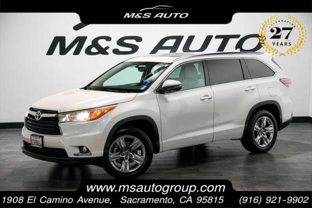2016 Toyota Highlander Limited V6 for sale in Sacramento, CA