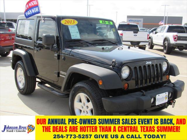 2013 Jeep Wrangler Sport for sale in Temple, TX