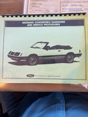 1983 Ford Mustang GLX Convertible