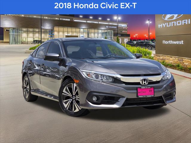 2018 Honda Civic EX-T for sale in Houston, TX