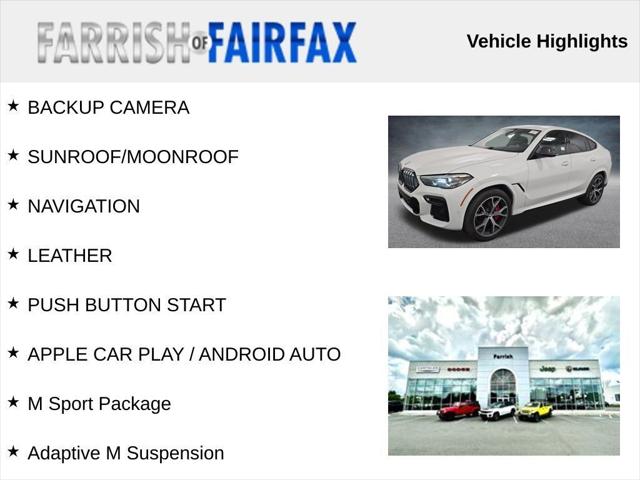 2022 BMW X6 xDrive40i 2022 BMW X6 xDrive40i