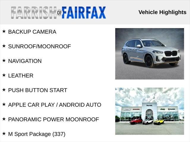 2024 BMW X3 xDrive30i 2024 BMW X3 xDrive30i