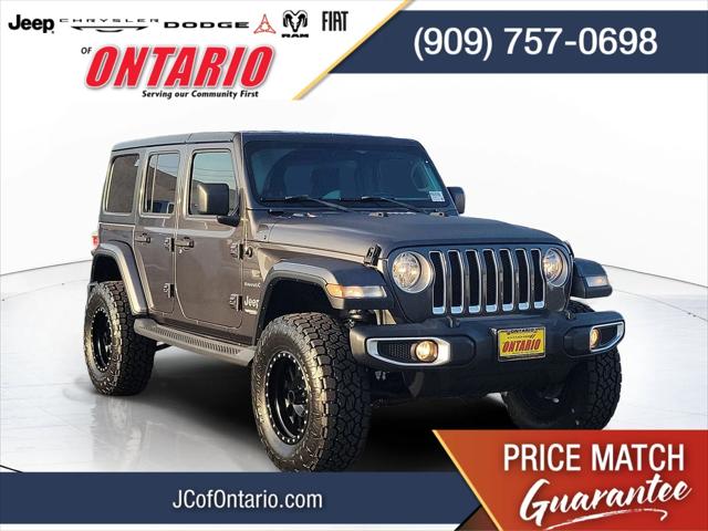 2019 Jeep Wrangler Unlimited Sahara 4x4 for sale in Ontario, CA
