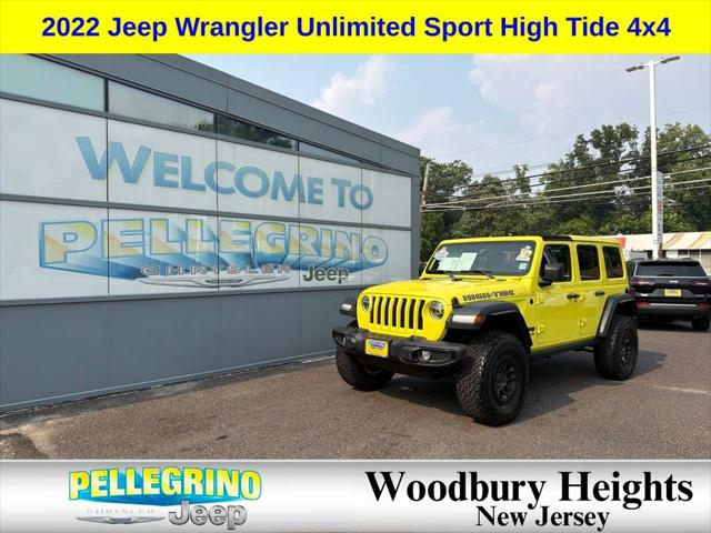 2022 Jeep Wrangler Unlimited High Tide 4x4 2022 Jeep Wrangler Unlimited High Tide 4x4