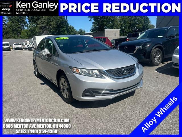 2015 Honda Civic LX for sale in Mentor, OH