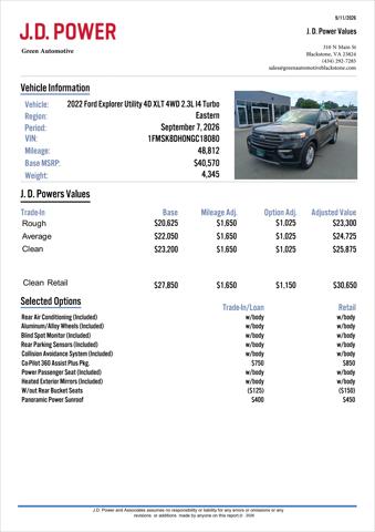 2022 Ford Explorer XLT