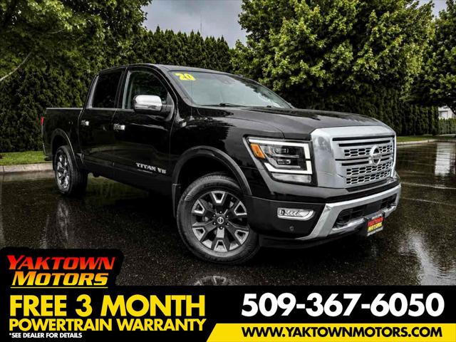 2020 Nissan Titan Crew Cab Platinum Reserve 4x4 for sale in Union Gap, WA