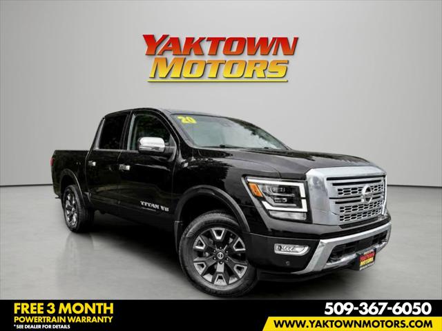 2020 Nissan Titan Crew Cab Platinum Reserve 4x4 for sale in Union Gap, WA