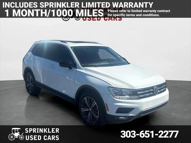 2018 Volkswagen Tiguan 2.0T SEL for sale in Longmont, CO