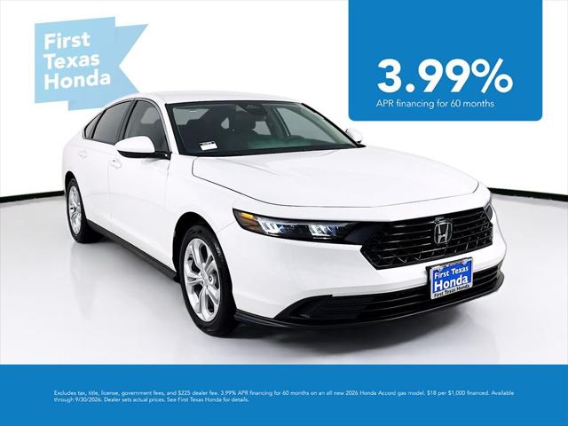 2026 Honda Accord Sedan LX for sale in Austin, TX