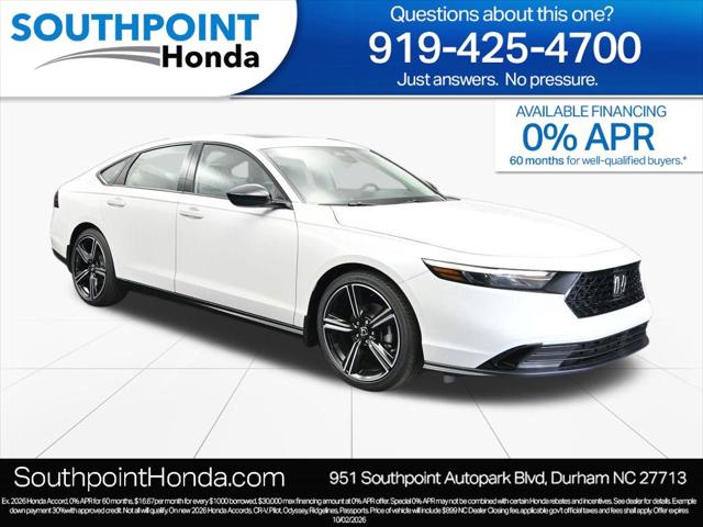 2026 Honda Accord Sedan SE for sale in Durham, NC