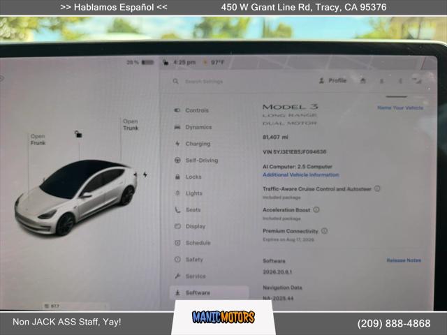2018 Tesla Model 3 Long Range