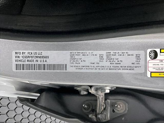 2021 Ram 1500 Big Horn Quad Cab 4x4 64 Box