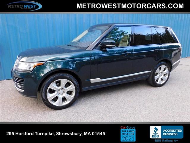 2016 Land Rover Range Rover 3.0L V6 Turbocharged Diesel HSE Td6 for sale in Shrewsbury, MA