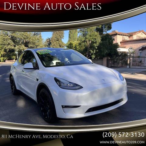 2021 Tesla Model Y Long Range Dual Motor All-Wheel Drive for sale in Modesto, CA
