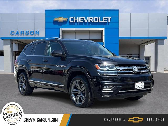 2019 Volkswagen Atlas 3.6L V6 SE w/Technology R-Line for sale in Carson, CA