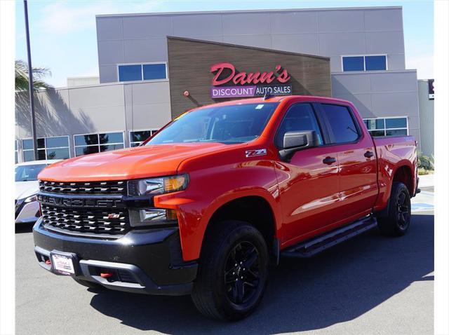 2021 Chevrolet Silverado 1500 4WD Crew Cab Short Bed Custom Trail Boss for sale in Visalia, CA