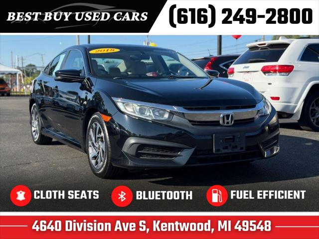 2018 Honda Civic EX for sale in Grand Rapids, MI