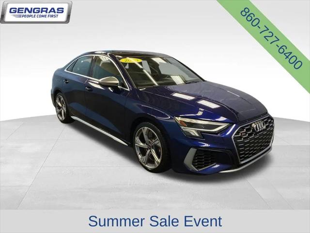 2023 Audi S3 Premium Plus TFSI quattro S tronic for sale in East Hartford, CT