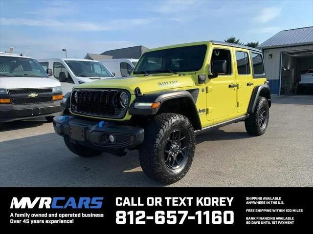 2024 Jeep Wrangler 4xe Willys 4xe for sale in Greensburg, IN